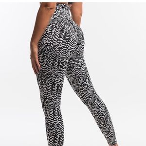 Echt Workout Leggings Zebra Print